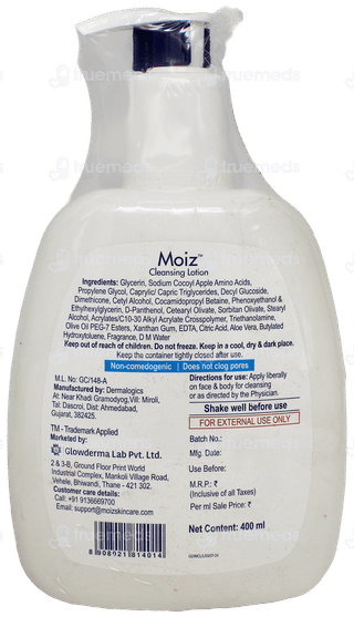 Moiz Cleansing Lotion 400Ml